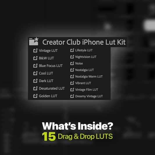 iPhone LUT Kit
