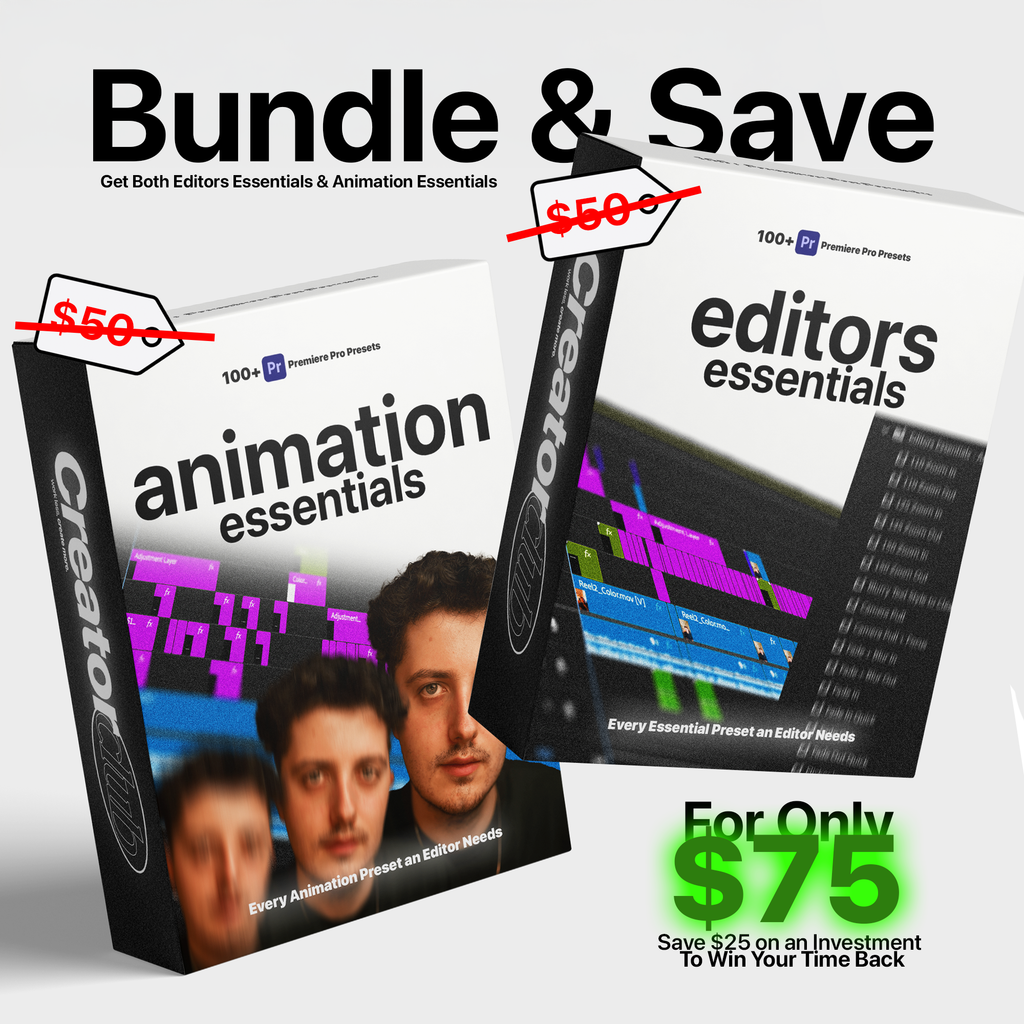 Animation Essentials - 100+ Adobe Premiere Pro Presets