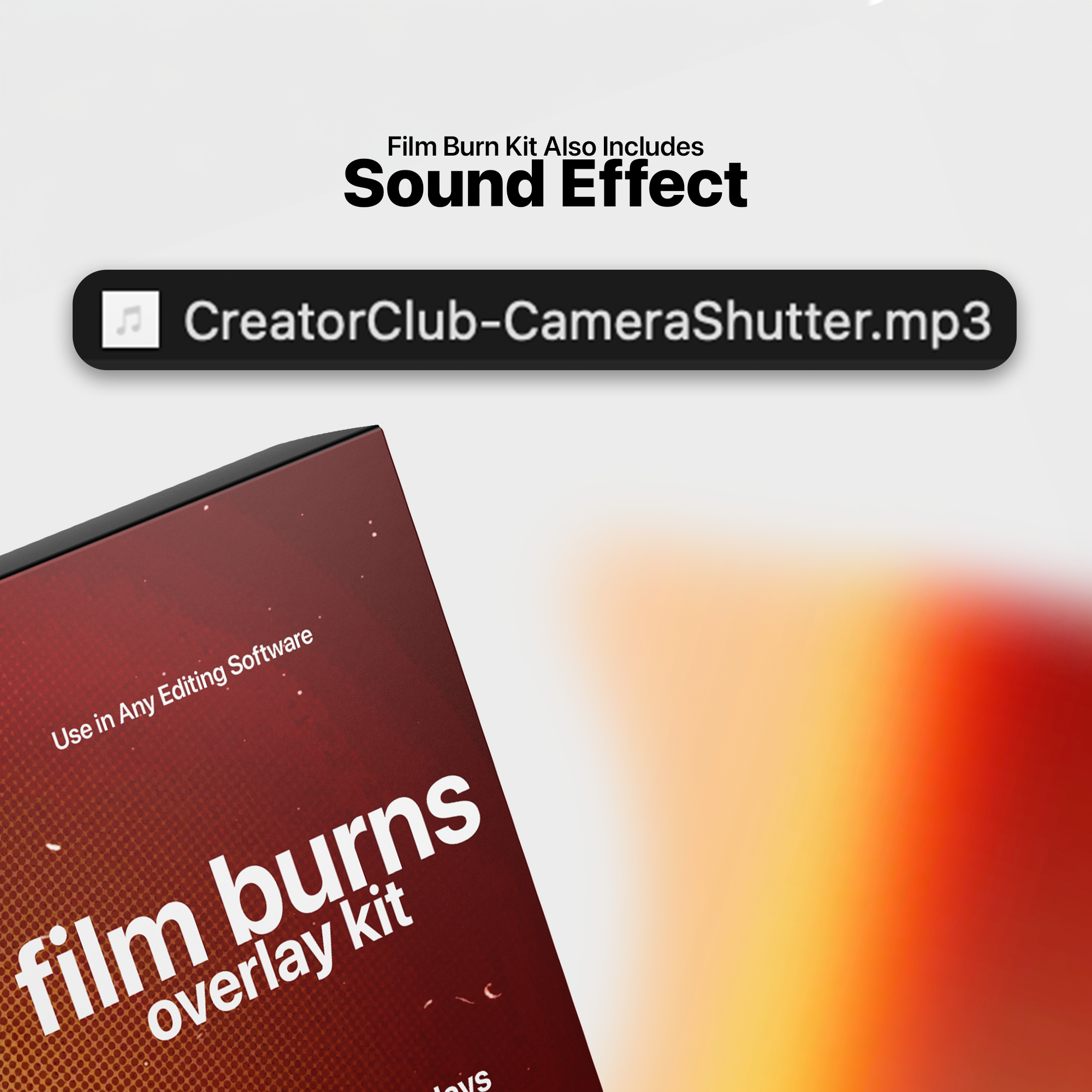 Film Burn + Film Grain Kit